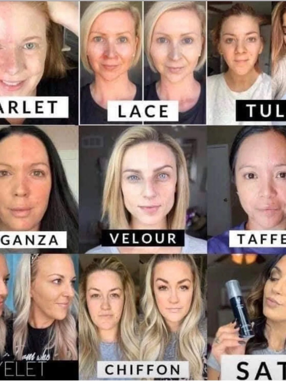 Younique Spray Foundation in Tulle